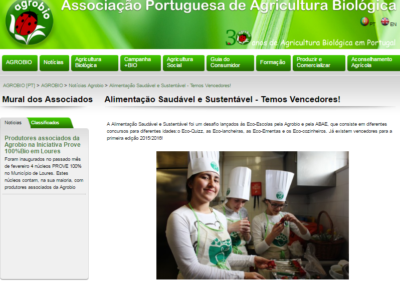 In AGROBIO – Associação Portuguesa de Agricultura Biológica.