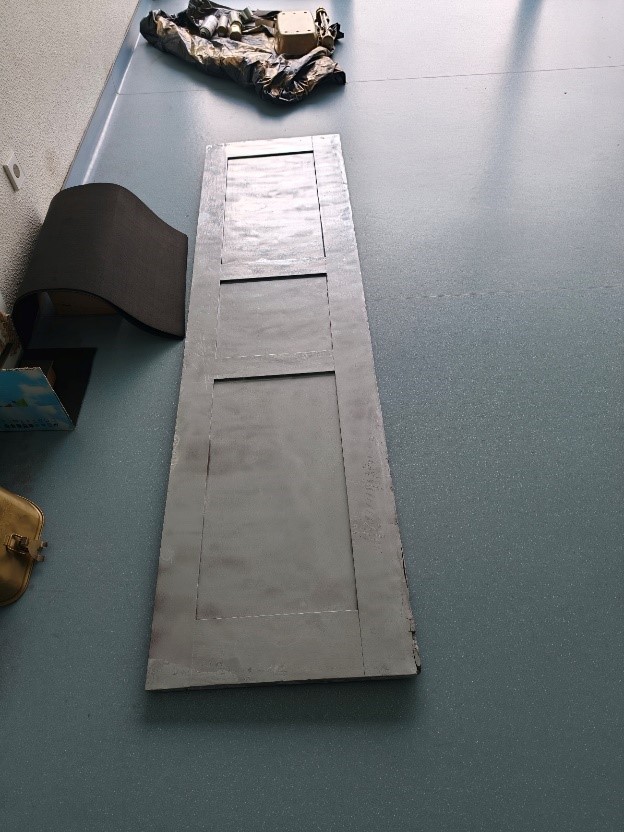 Preparação da porta
